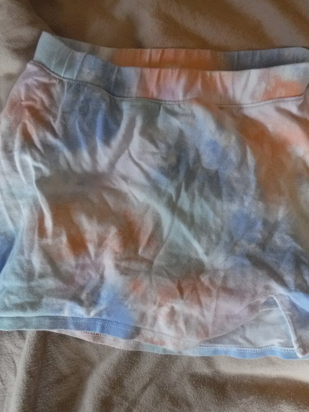SO Girls Size Large 10/12 Tie Dye Skort